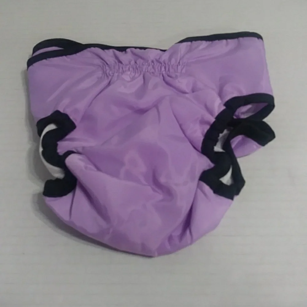 Nobleza Light Purple Washable Dog Diaper Size Medium *NWOT*
